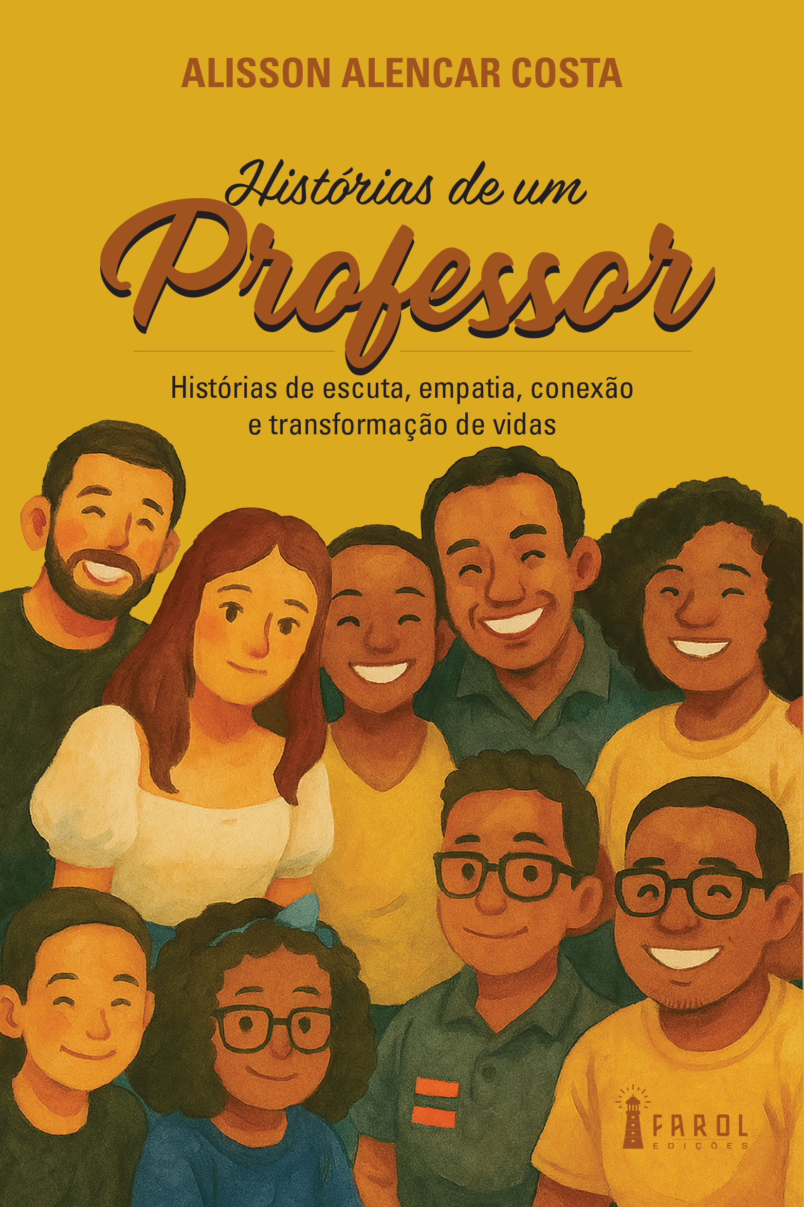 Capa do livro Histórias de um professor
