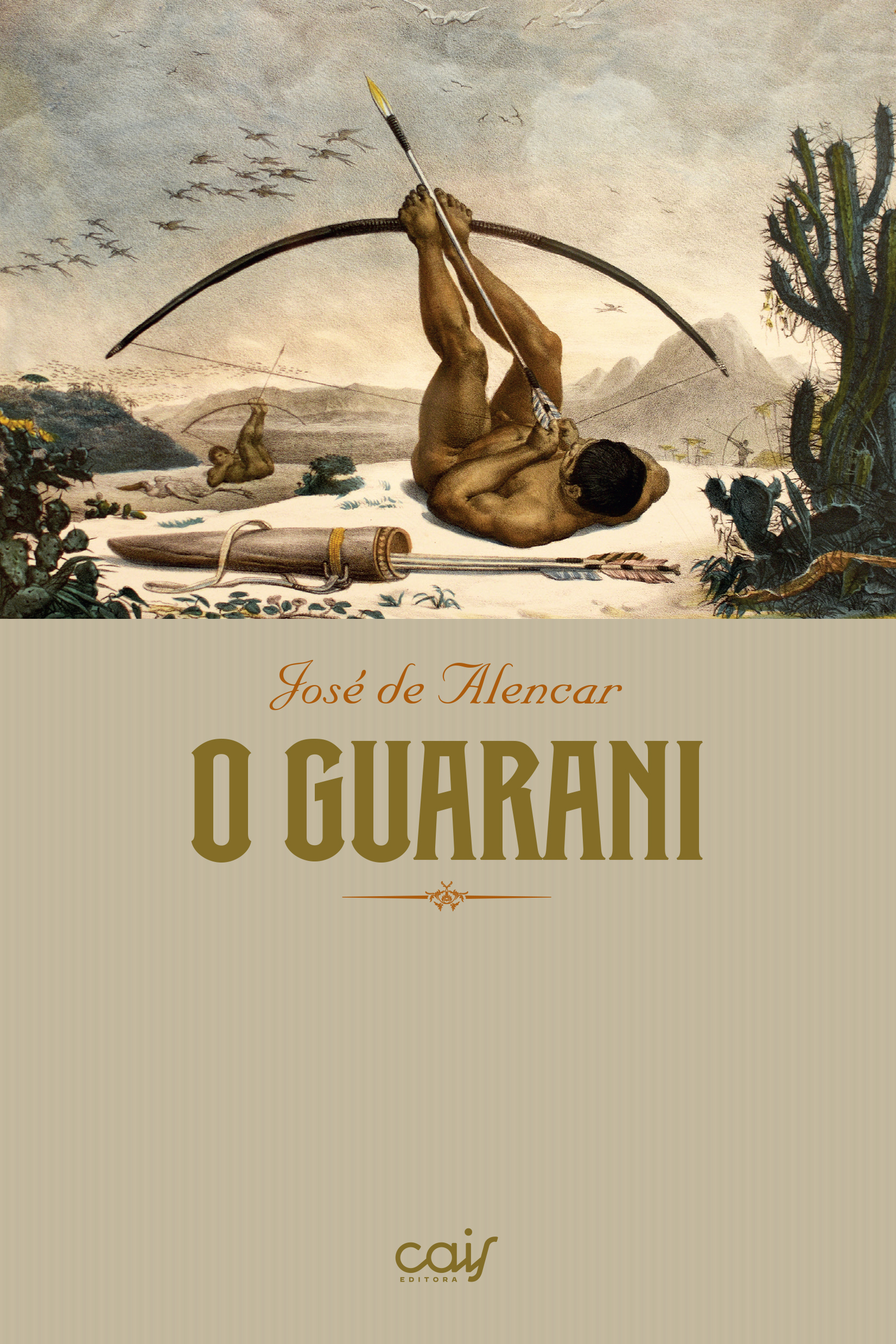 Capa do livro O guarani